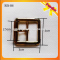 SB04 Custom Antique Brass Small Shoe Pin Buckles 2.5Cm 1 Inch Buckle Wholesale Belt Buckles